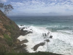 AUS (8) – Storm in Yamba en op pad in Byron Bay