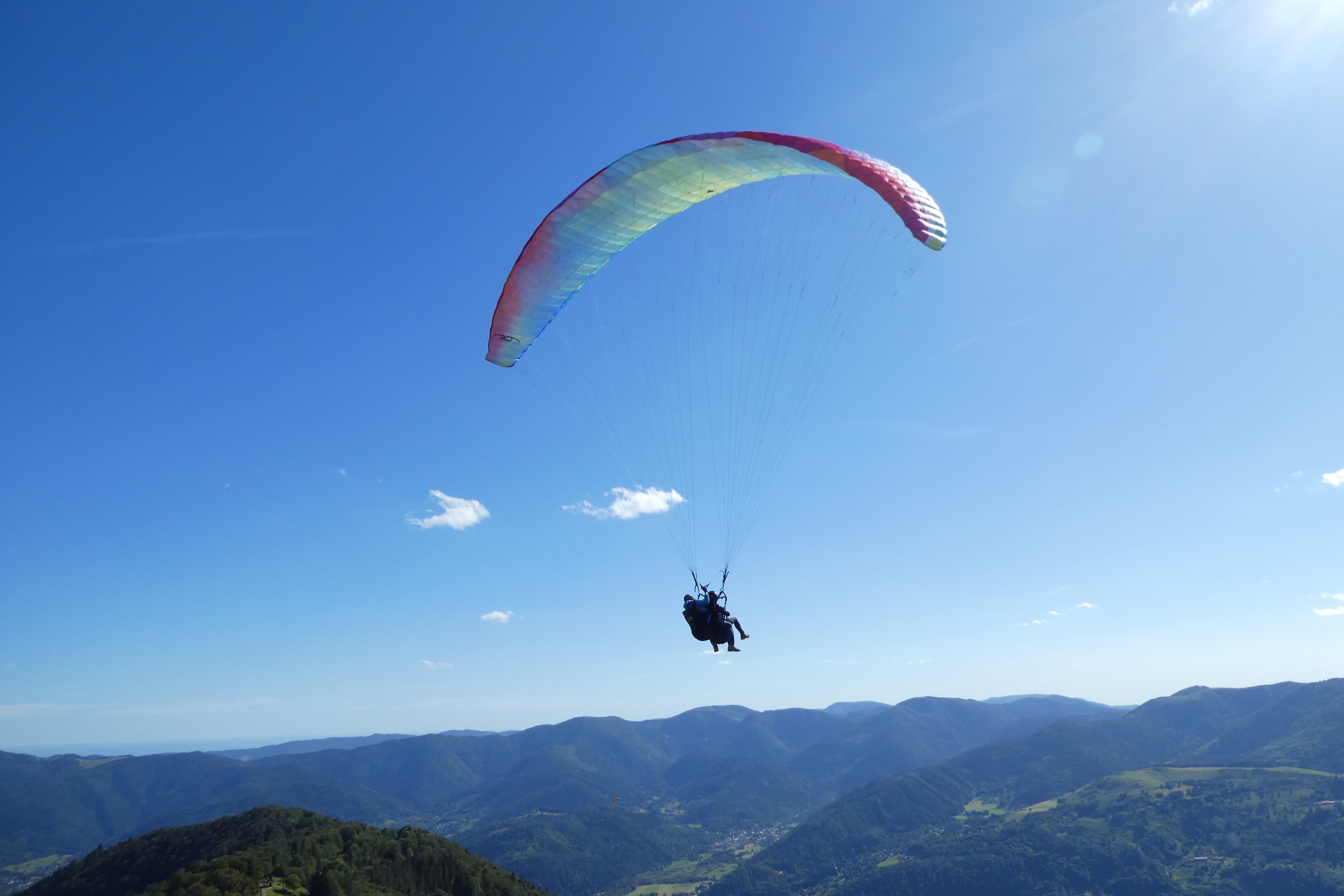 Je bekijkt nu Tandemvlucht paragliden – Vogezen, Frankrijk